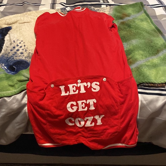 Christmas Pj Romper - Picture 2 of 3